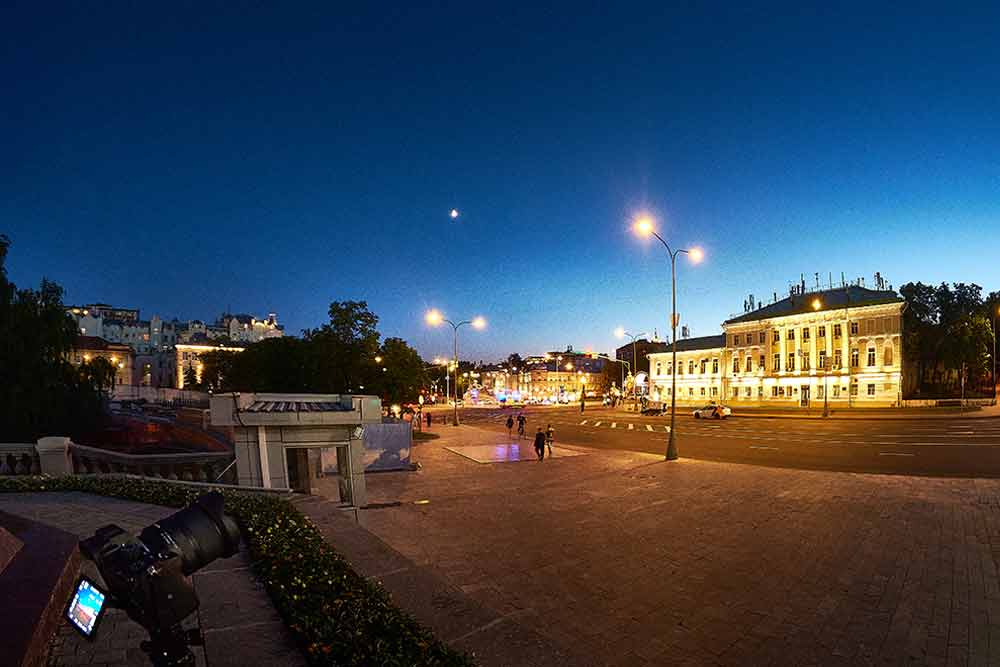 Ночная фотосъемка без штатива