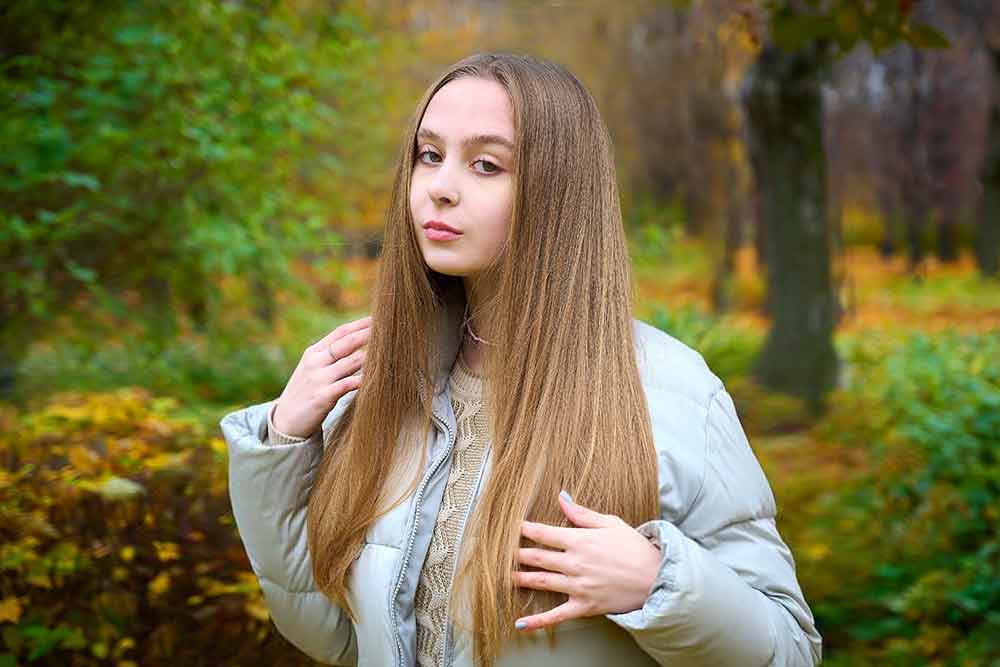 Осенний портрет в парке