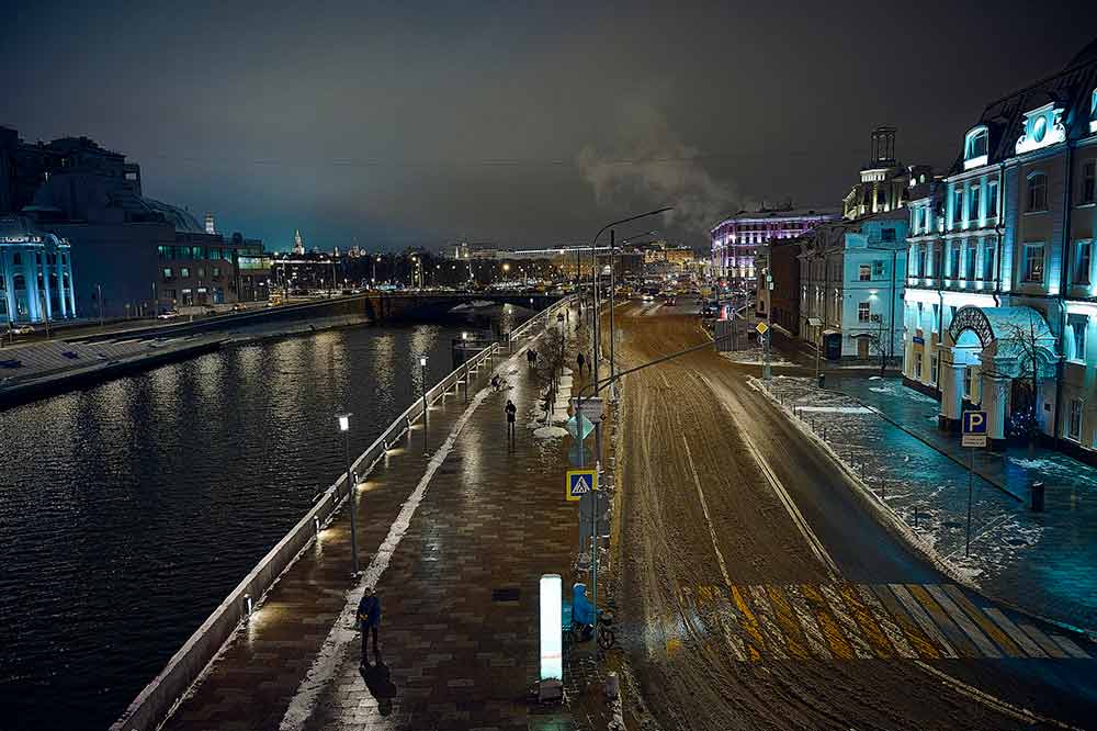 Ночная фотосъемка зимой
