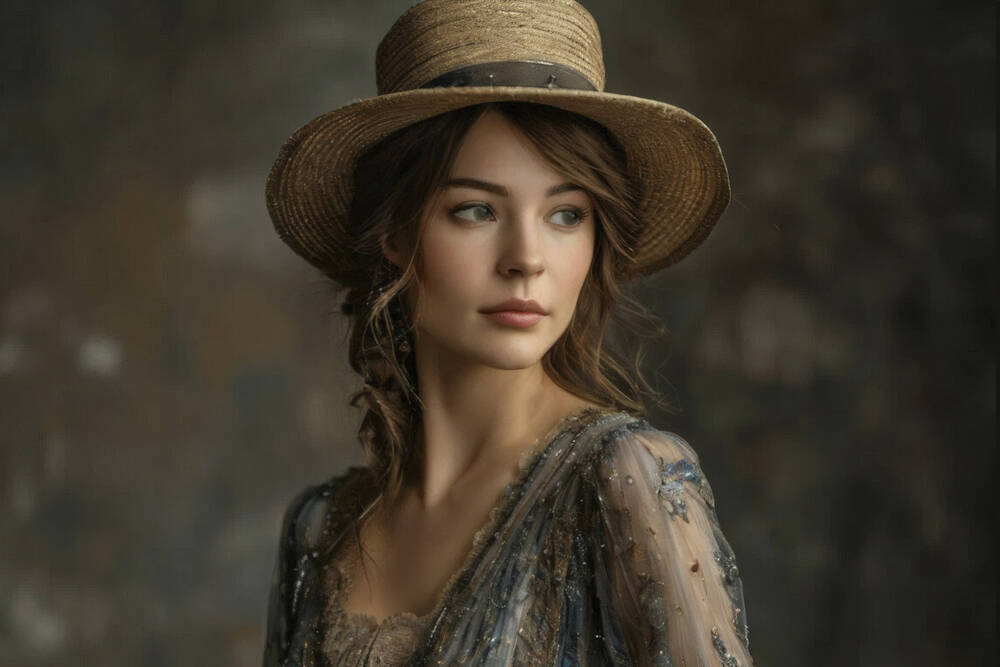 Фотосессия в фотошколе IAP с моделью
